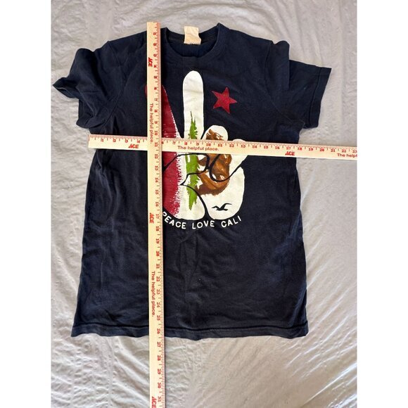 Hollister Womens Blue‎ Shirt Small short sleeve t-shirt round neck 100% cotton - Picture 7 of 7